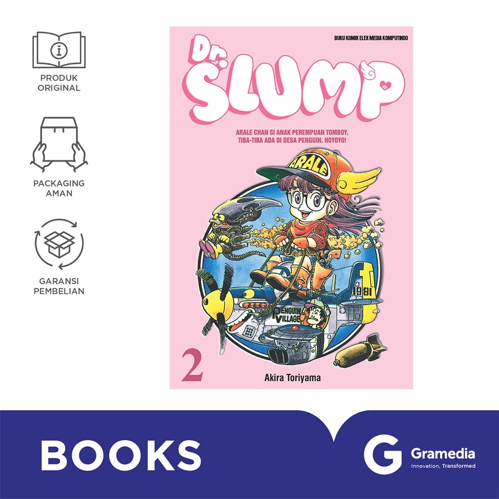 Komik Dr. Slump 02 (Akira Toriyama)