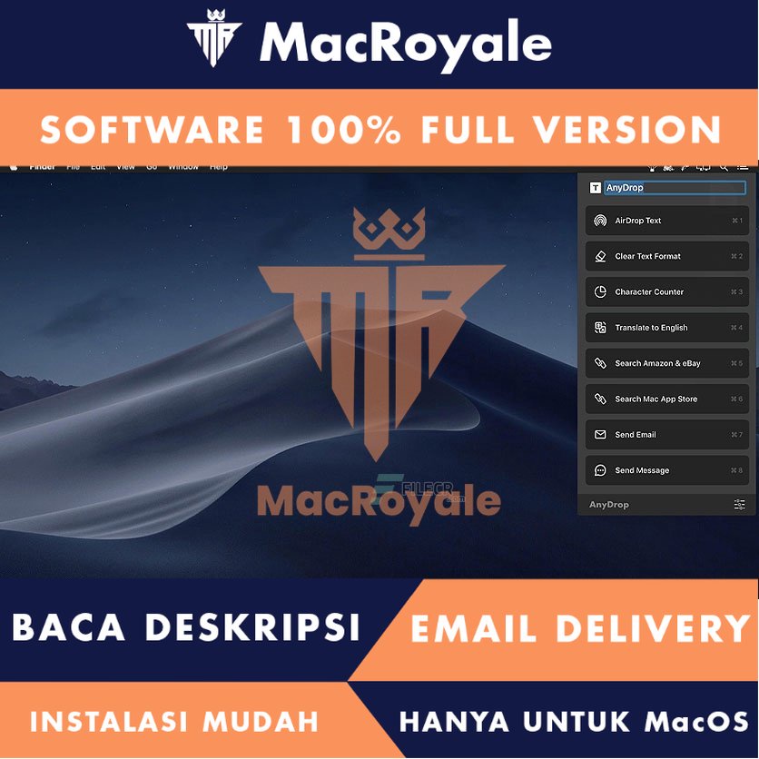 [MacOS] YuanJoy AnyDrop Full Version Lifetime Full Garansi