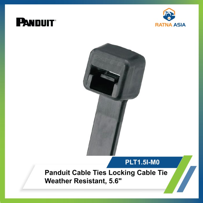 

Panduit PLT1.5I-M0 Locking Cable Ties Weather Resistant, 5.6