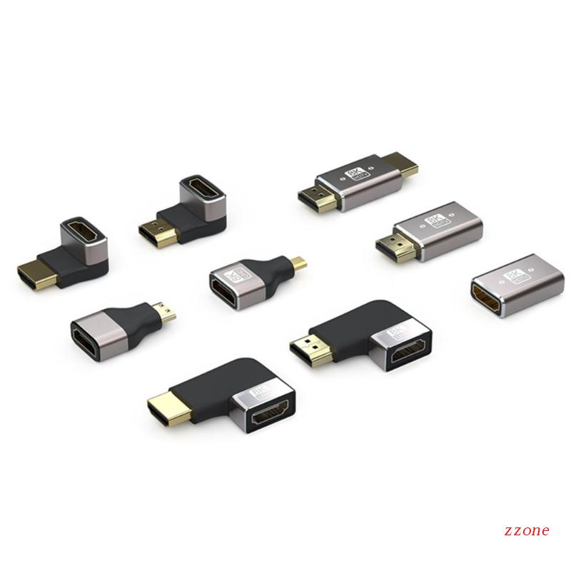 Adaptor Konektor zzz 2.1 Male to Female, Support 8K @ 60Hz/4K @ 120Hz