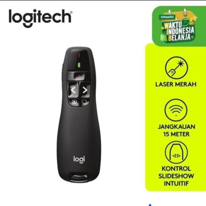 

[[JNT COD]] logitech wireless presenter R-400 laser pointer