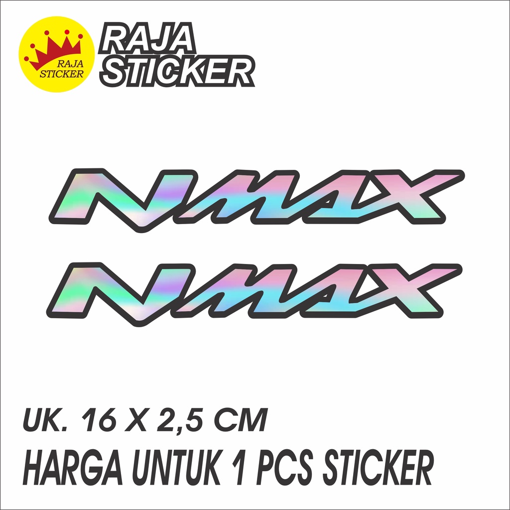 STIKER CUTTING MOTOR NMAX GOLD &amp; SILVER