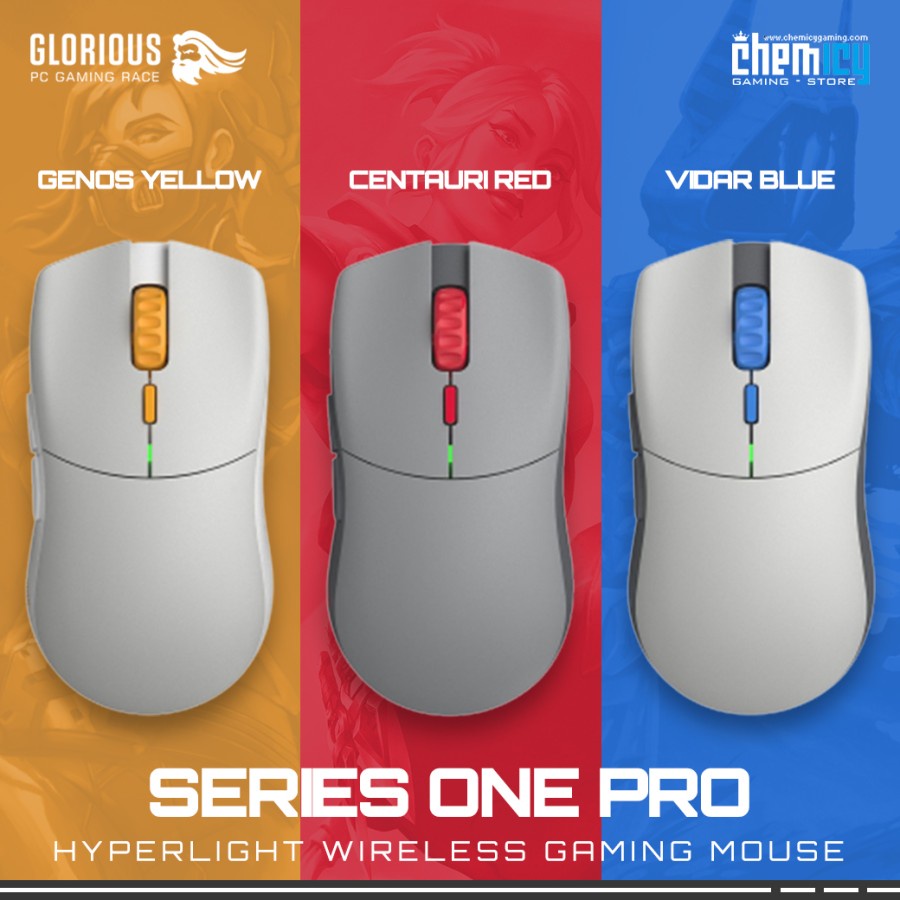 Glorious Series One Pro Hyperlight Wireless Gaming Mouse