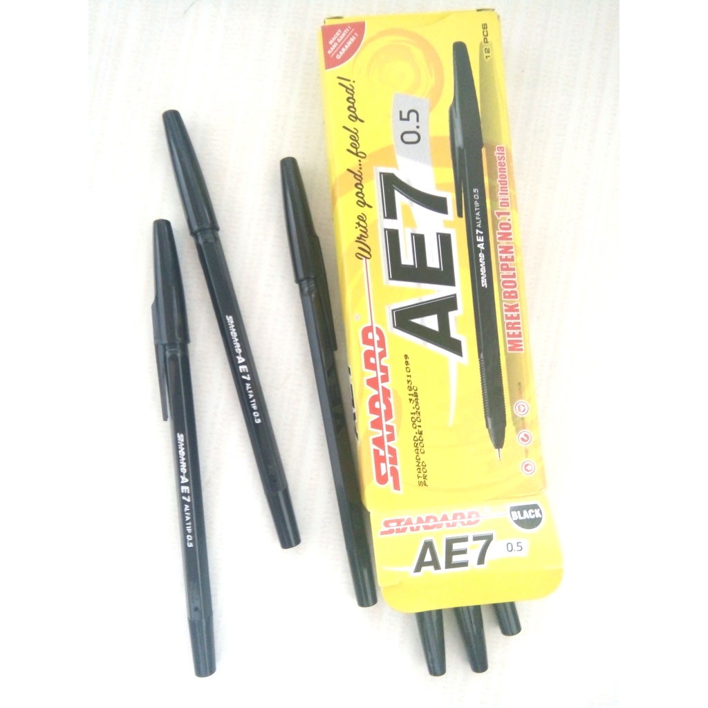 

Pulpen/ Bolpen Standard AE7 0,5 satuan