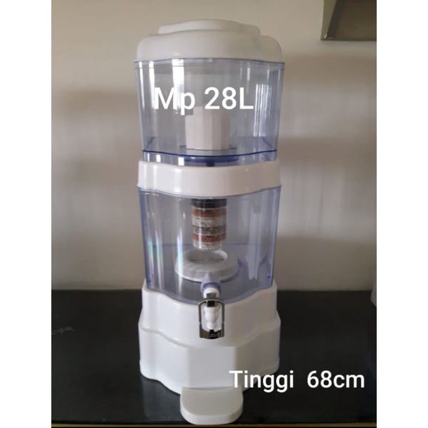 HEXAGONAL WATER PURIFIER MINERAL WATER POT 28L