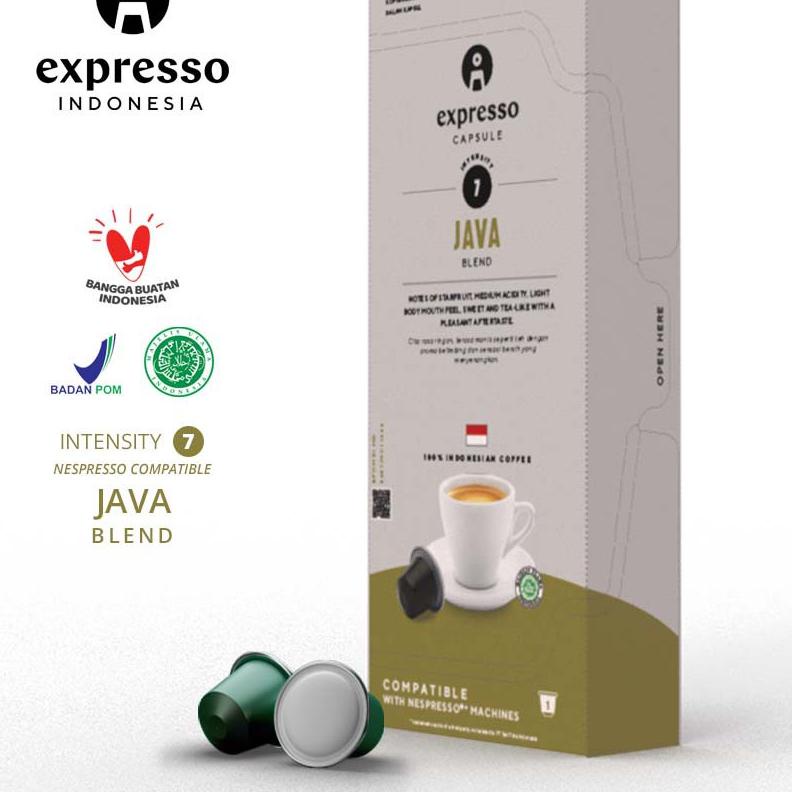 

☀ Expresso Indonesia - Reguler Capsule - Nespresso Compatible - Java Blend ✮