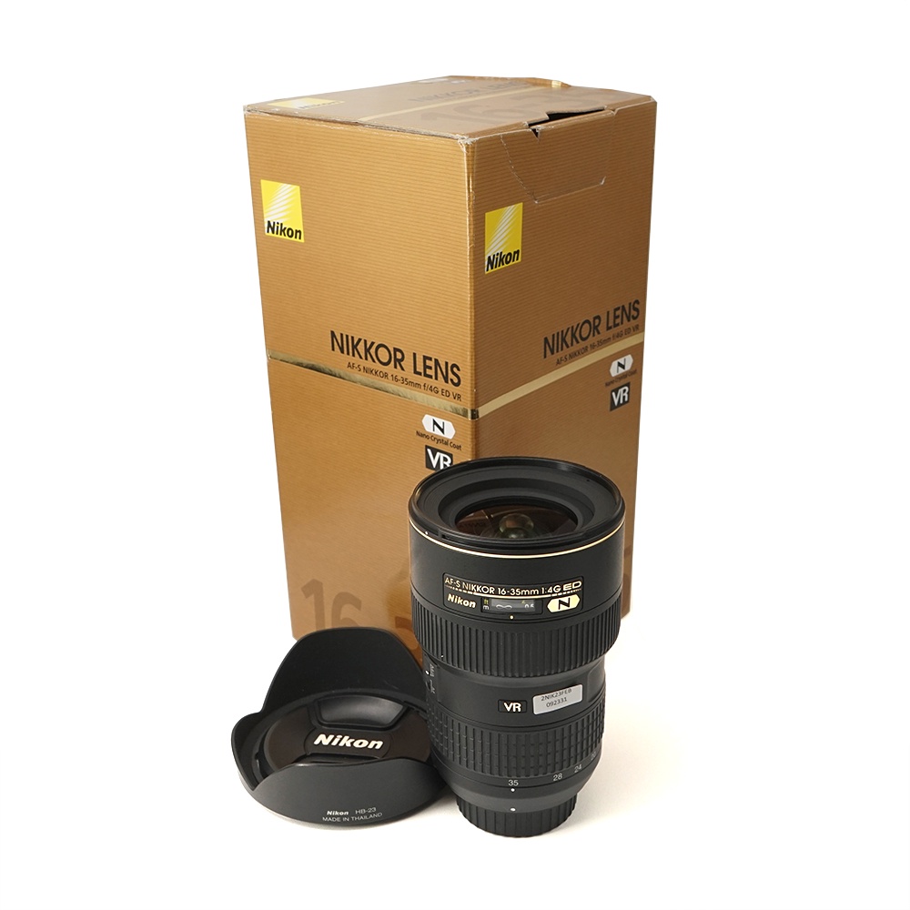 Nikon Afs 16-35mm F4 VR Nano - Like New