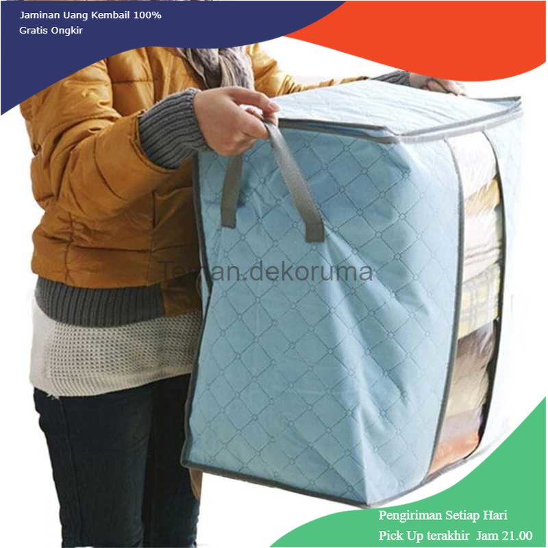 TD- TMP Urijk Kantong Organizer Penyimpanan Pakaian Fabric Storage Box - M1466