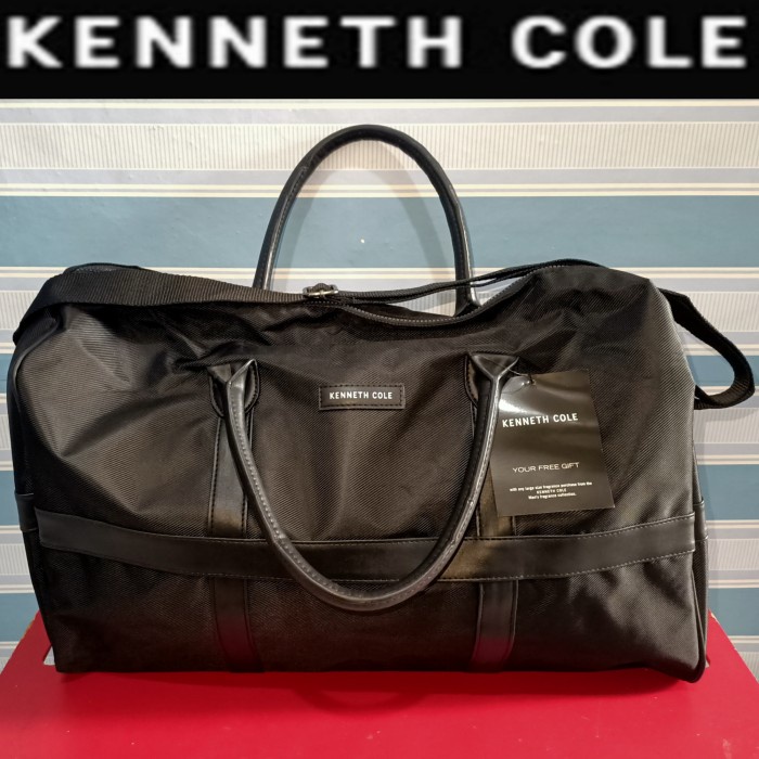 Terlaris Original Travel Bag / Duffle Bag / Tas Traveling Kenneth Cole Black