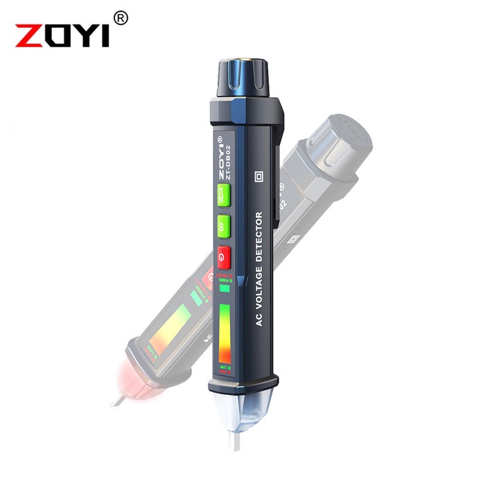 Listrik Zoyi Zt-Db02 Tester Pen Tespen Non Contact Ac Voltage 12V-1000V