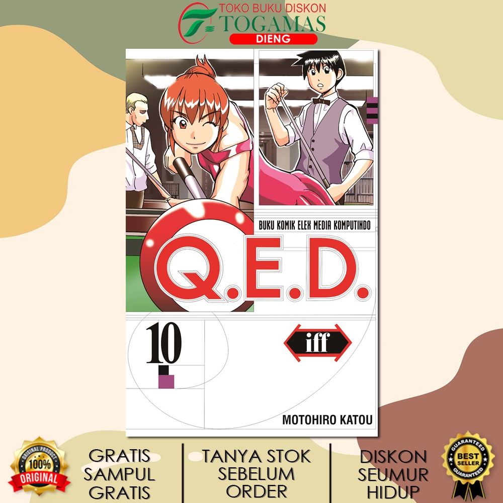 SERI KOMIK QED Q.E.D. IFF KARYA MOTOHIRO KATOU