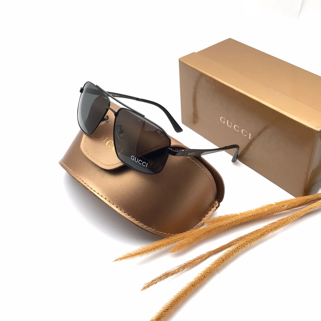 [ COD ] Kacamata Fashion Pria / Kacamata Pria Gucci Jk90345  Super