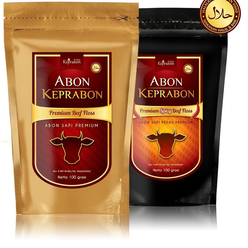 

♦ ABON KEPRABON - Abon Sapi Premium - Daging Sapi Original - Pedas dan Manis (Beef Floss) ☝