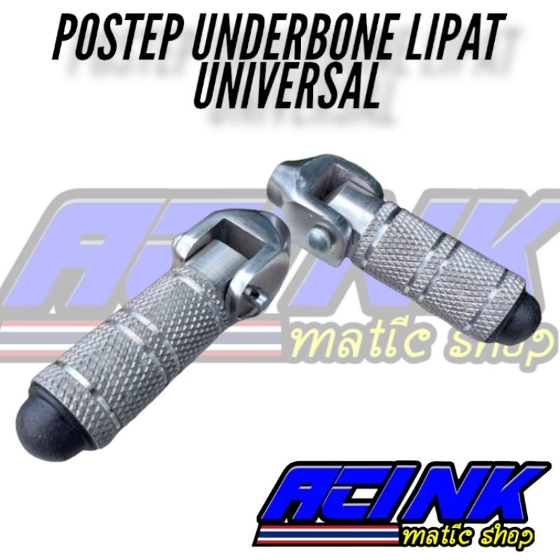 Footstep postep bostep underbone lipat / footstep jalu underbone LIPAT SET