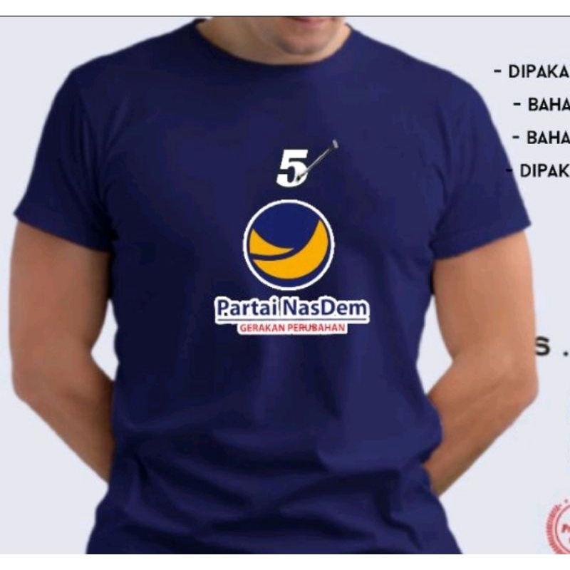 KAOS PARTAI NASDEM NO5 KAOS POLITIK