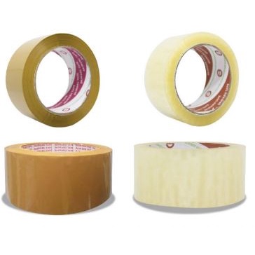 

OPP TAPE LAKBAN DAIMARU ORIGINAL COKLAT DAN BENING / LAKBAN PACKING BERKUALITAS KUAT DAN KOKOH / 48MM X 90 YARD