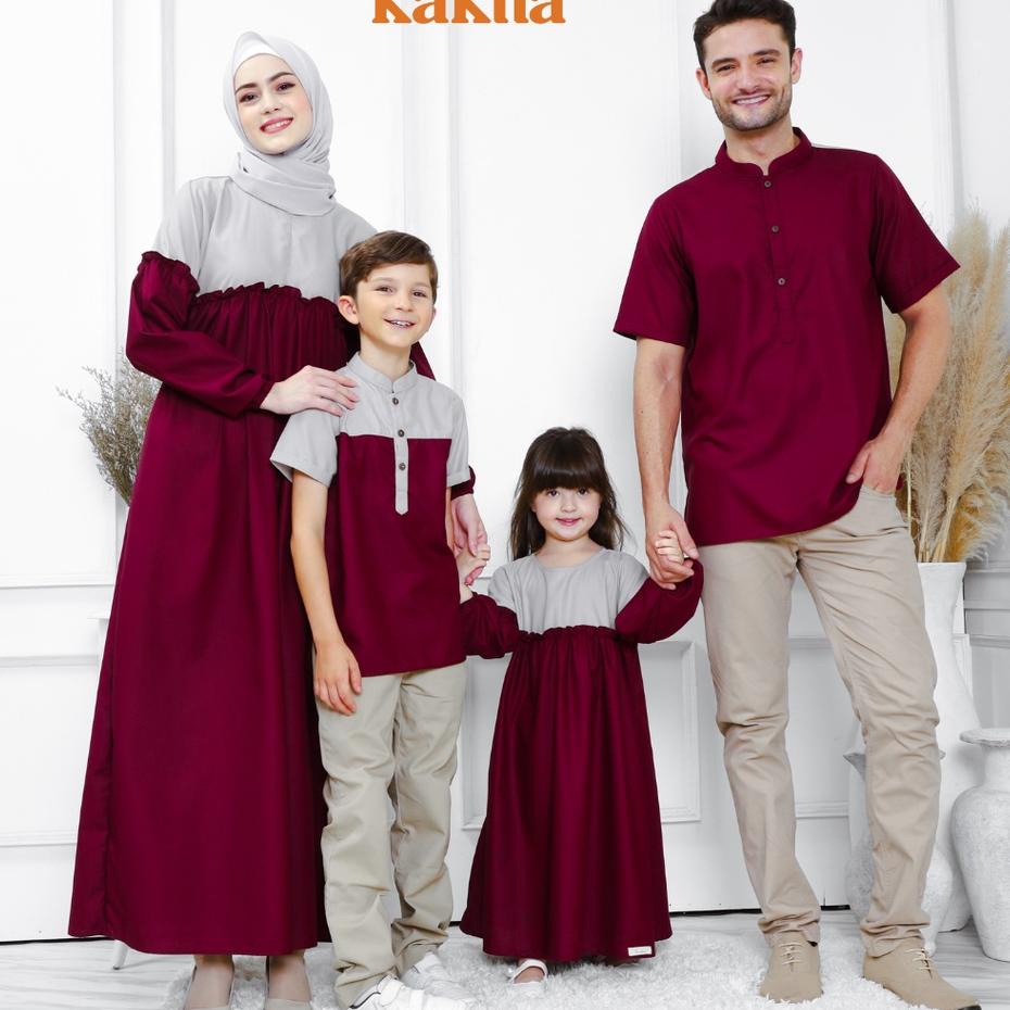 ✾ Kakha- Raya Series (Maroon) - Sarimbit Keluarga muslim ←