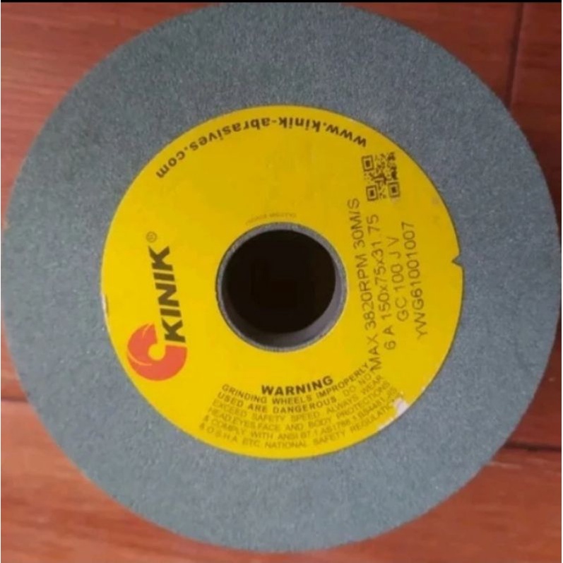 KINIKbatu gerinda mangkok hijau 6" granit 100/ 150 x 75 x 31.75 GC 100