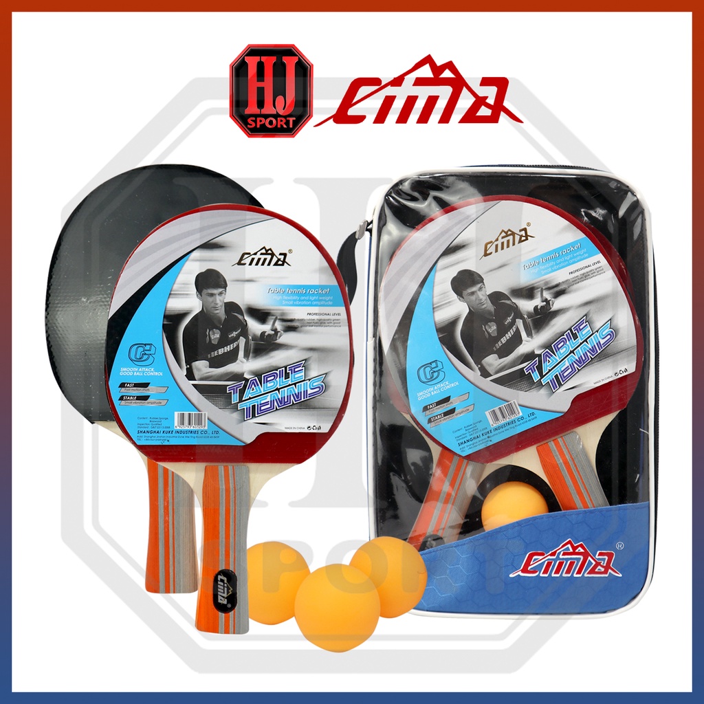 Bet Tenis Meja Cima 800 / Bat Pingpong Cima + Ball