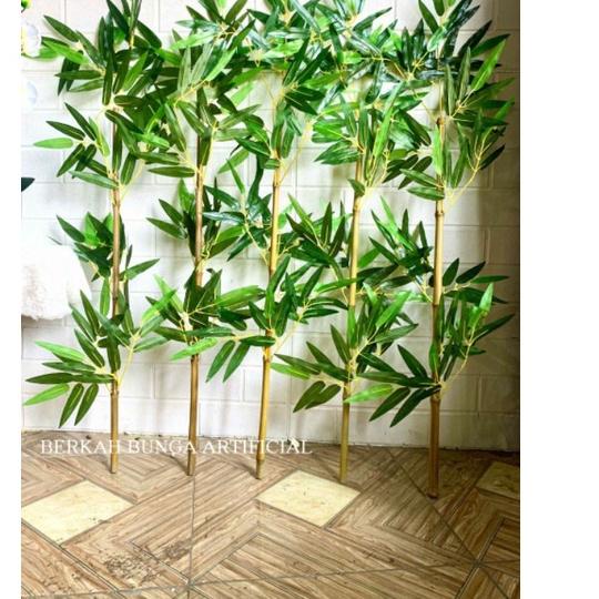 ANA575 Batang Bambu Artificial 100cm/pohon plastik/ pohon bambu/ bambu partisi/ bambu Artificial/ dekorasi ruangan/ sekat ruangan/ hiasan rumah/ pohon plastik/ bambu murah/ bambu hias/ hiasan dekorasi/ bambu kuning/ bambu plastik +