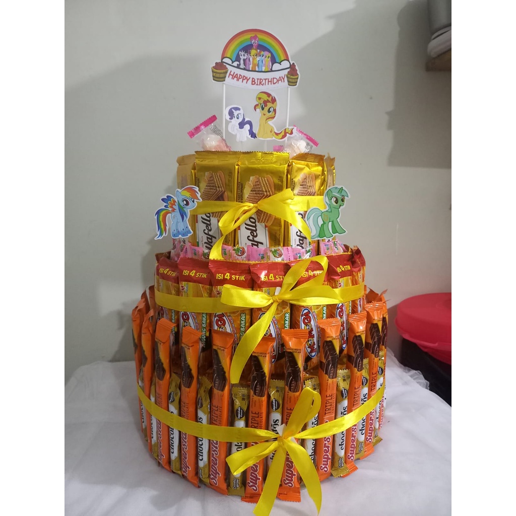 Tower Snack / Snack Cake Untuk Ulang Tahun
