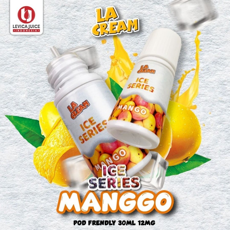 PODS FRIENDLY LA CREAM ICE MANGO BY LEVICA JUICE 12MG 30ML