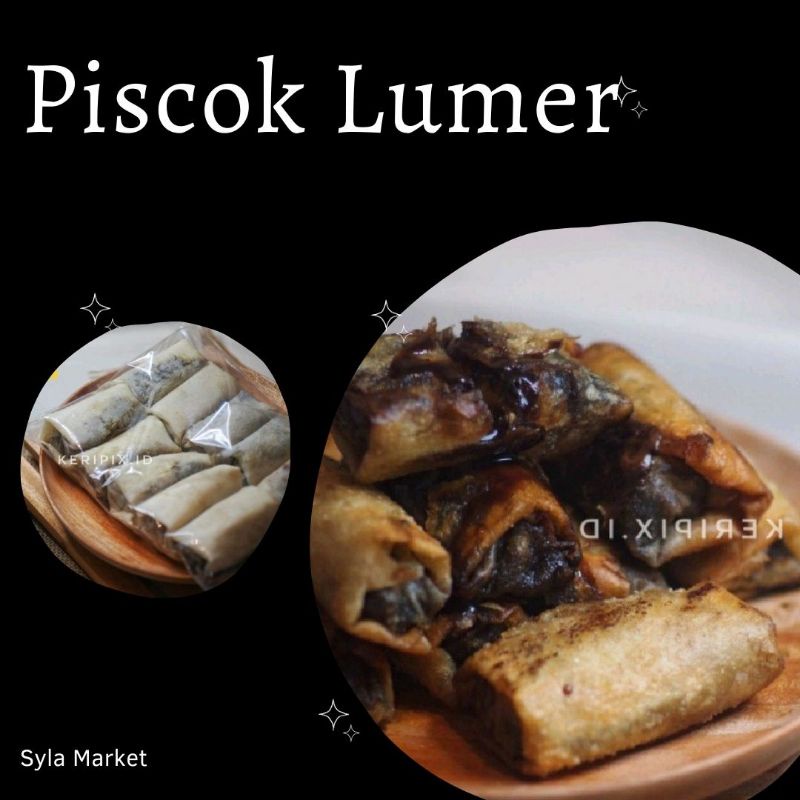 

Pisang Coklat Lumer Isi 10/ Piscok/ Jajanan Viral