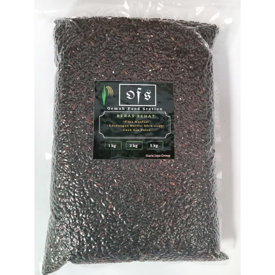 

Beras Diet Beras Hitam/Beras Diabets 2kg Organik.