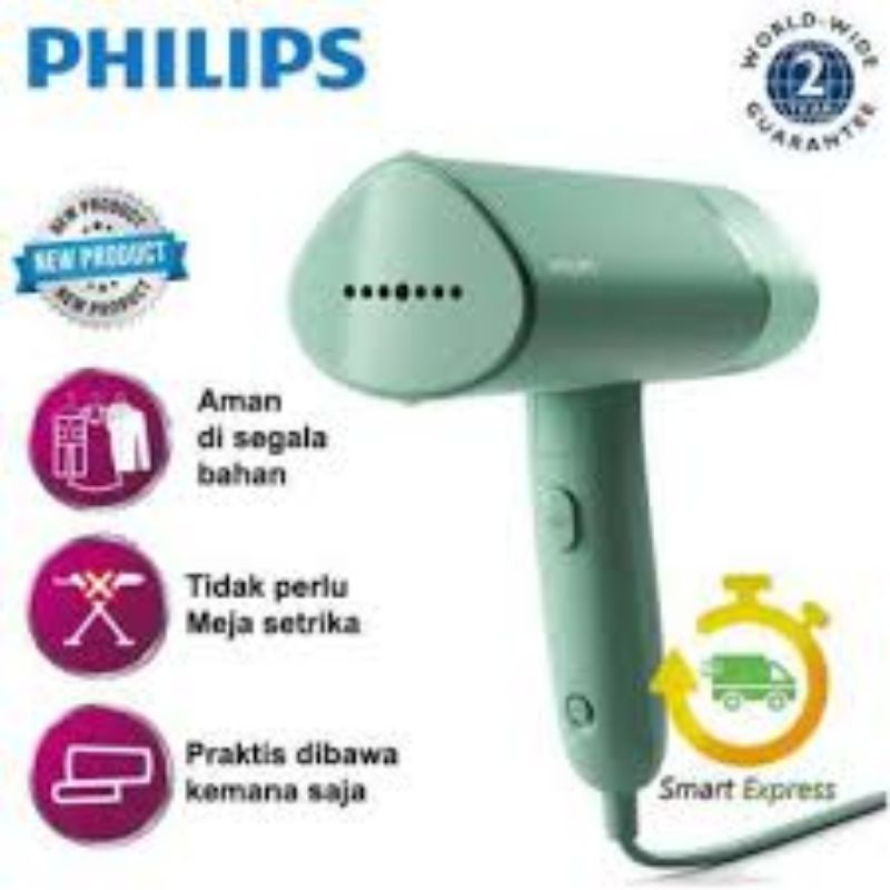 SETRIKA PHILIPS STH3010 GARMENT STEAMER SETRIKA UAP GENGGAM STH 3010 HANDHELD STEAMER STH3010 ORIGINAL GARANSI RESMI