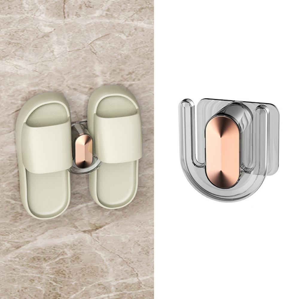 Solighter Rak Sandal Kamar Mandi Rumah Rak Lemari Sepatu Toilet Dinding Organizer