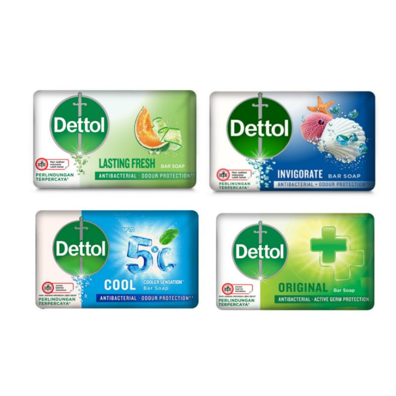 Dettol sabun mandi batang 100g