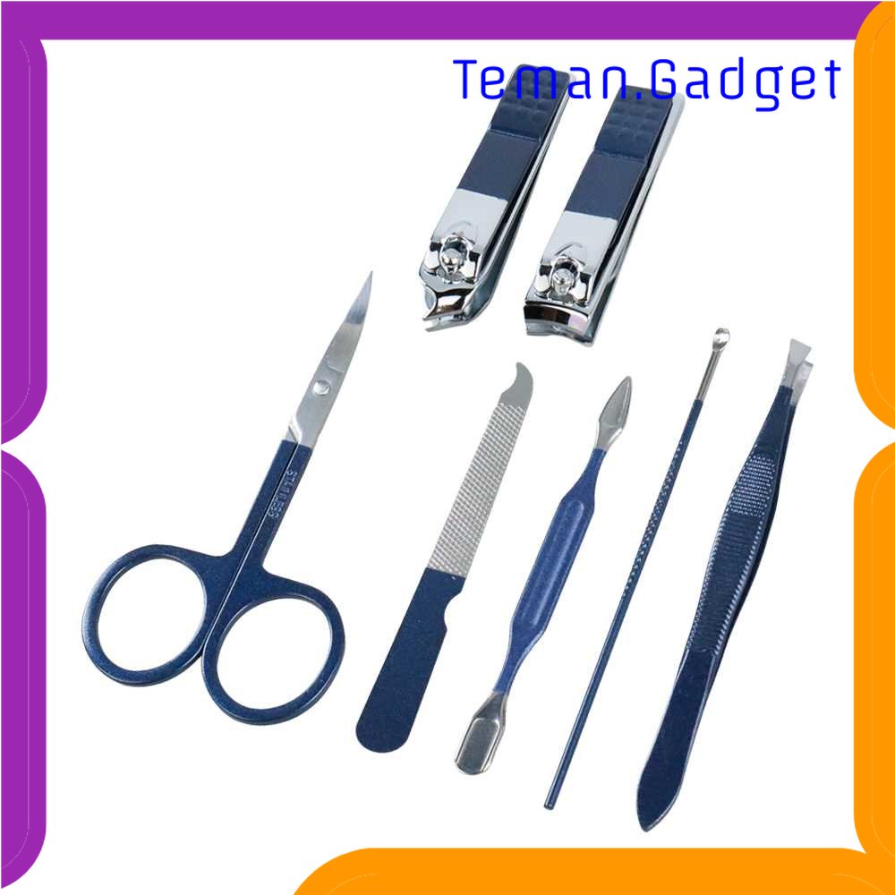 TG - PRW VCHOSE Gunting Kuku Nail Art Set Manicure Pedicure 7 PCS - LM302