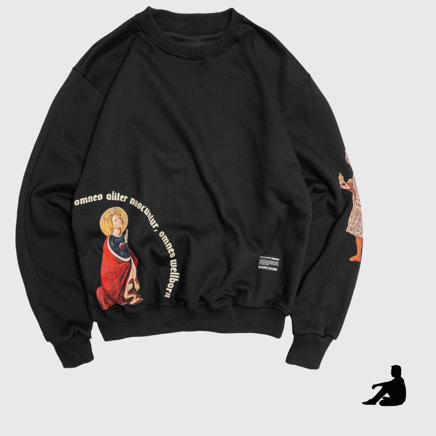 ➭ Wellborn Paenitet CN Black Sweater ☞