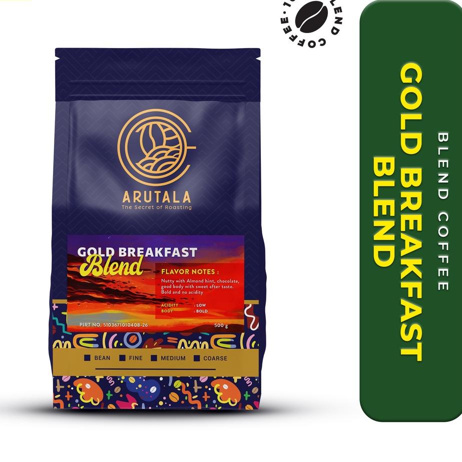 

✲ ARUTALA Kopi Gold Breakfast Blend 500 gram ❃