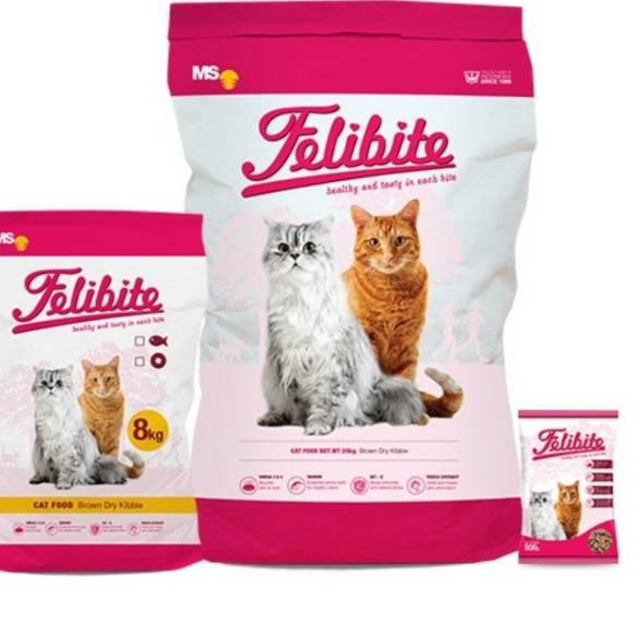 Bisa COD Felibite 1Kg Bentuk Donut / Ikan Makanan Kucing Kering 1 Kg 1000 g 1000gr 1000 gr 1000gram 