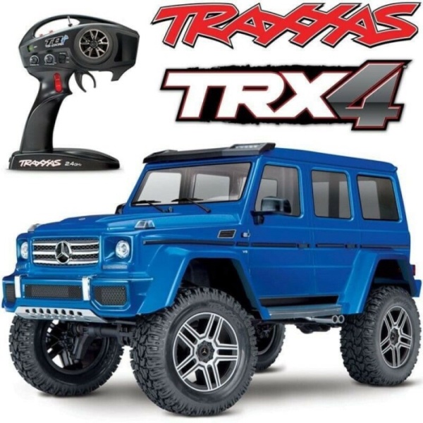 

Promo Traxxas TRX-4 TRX4 Mercedes-Benz G500 1/10 4WD Crawler Truck RTR - Biru Berkualitas
