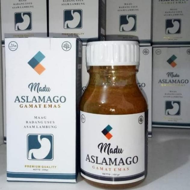 

♔ ASLAMAGO Maag dan Asam Lambung gamat emas ❋