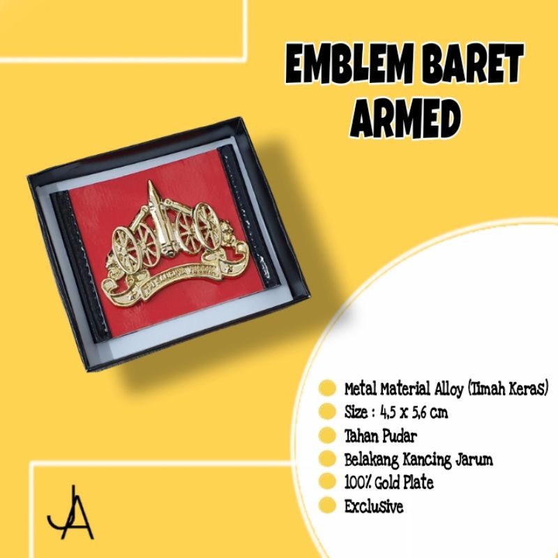 EMBLEM ARMED PDH BREVET BARET ARMED BRIVET