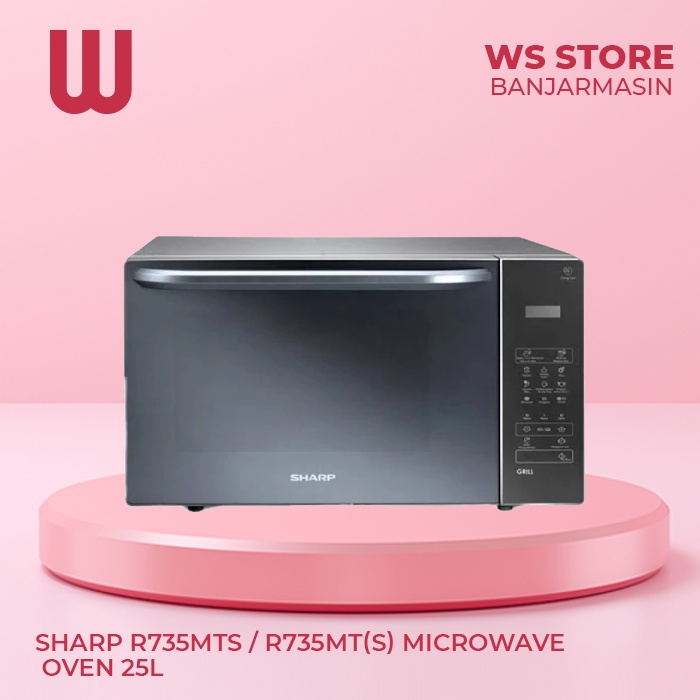 SHARP R735MTS / R735MT(S) MICROWAVE OVEN 25L