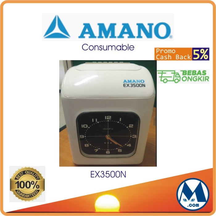 

[[JNT COD]] Pita / Tinta Mesin Absensi Amano EX3500N