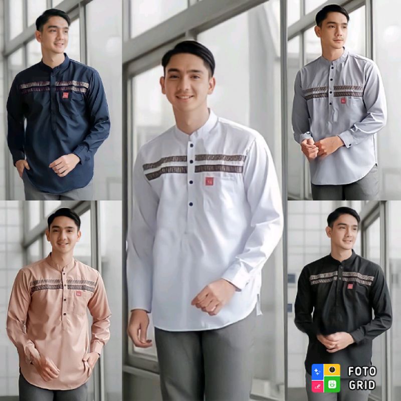 Baju Koko lengan panjang/Baju Koko Dewasa lengan panjang