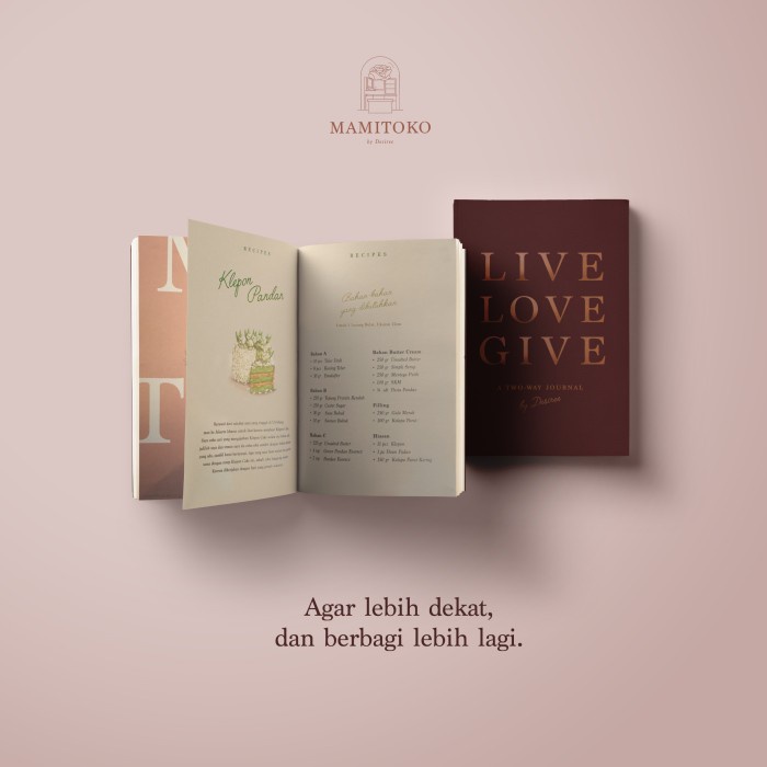 

Best Seller Live Love Give Journal