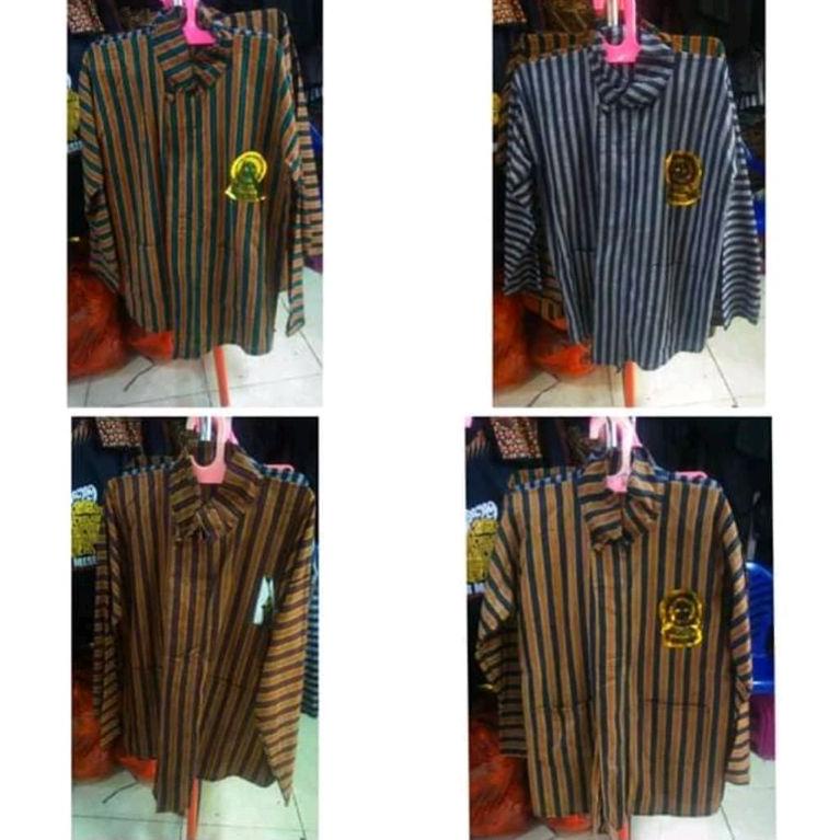 MURAH Baju adat Laki-laki khas jawa .baju lurik, grosir termurah