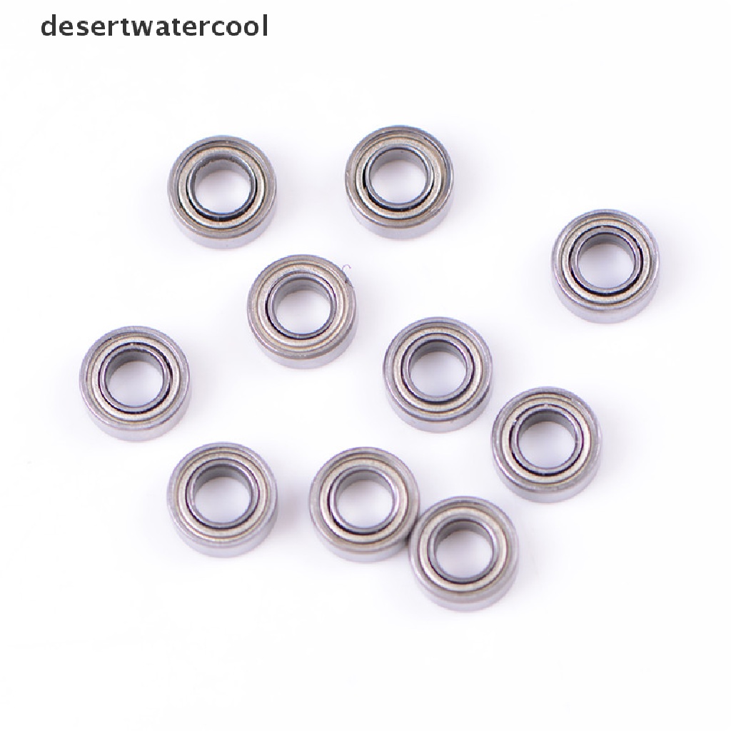 Deid 10pcs MR105ZZ L-1050 MR105 deep groove ball bearing 5x10x4 mm Miniatur Mr105zz Bearing ABEC-1 (10PCS) 5 * 10 * 4mm Miniatur MR105 ZZ Ball Bearing  Bantalan Bola MR105ZZ 5x10x