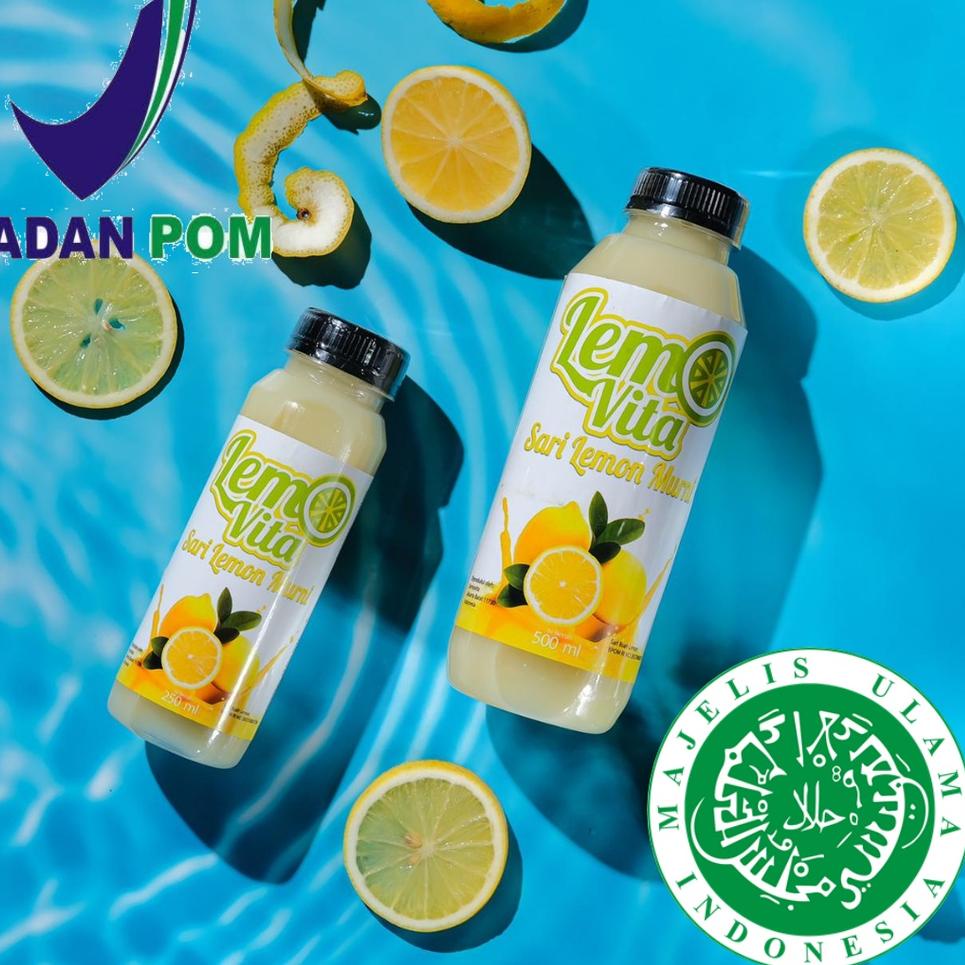 

✱ PAKET 1 Liter Lemovita Fresh Jus Lemon Halal ♛