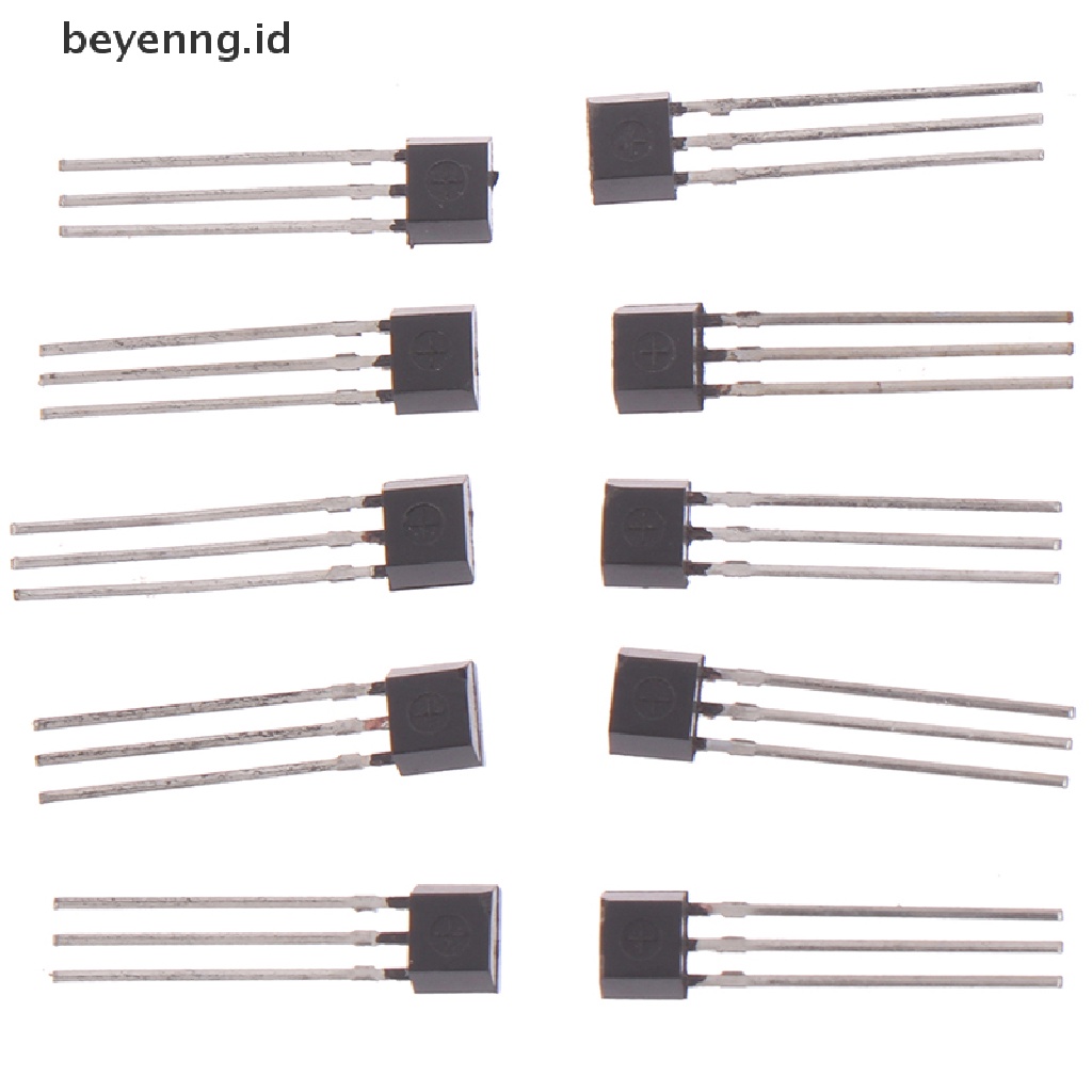 Beyen 10PCS 41F/0H41/SH41/SS41F/S41 Sensor Elemen Bipolar Hall TO-92UA Pring 41F ID