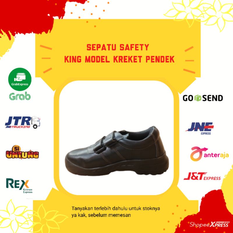 SEPATU SAFETY KING LENGKETAN PENDEK/SEPATY SAFETY KING/SEPATU SAFETY/JUAL SEPATU SAFETY KING/JUAL SE
