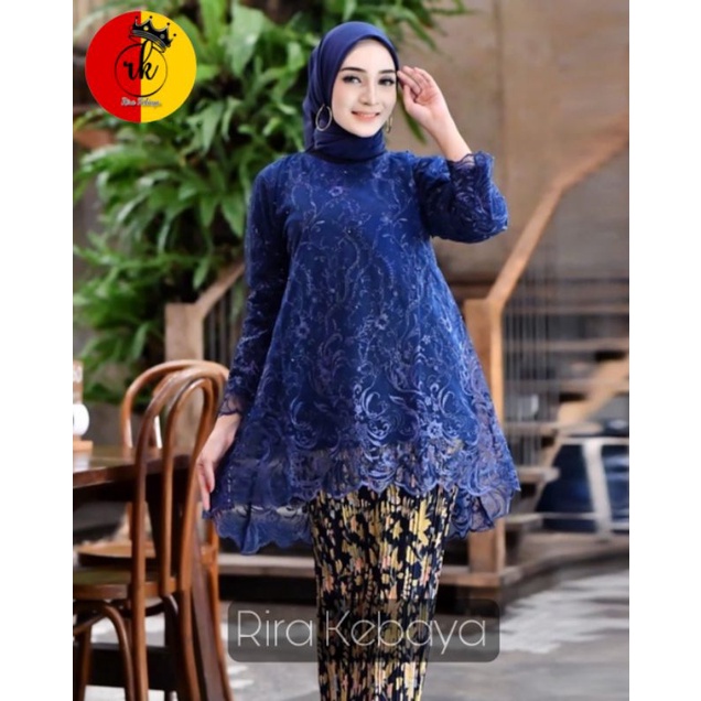 Stelan Kebaya Corla Modern Baju Pesta Baju Nikahan Kebaya Lamaran