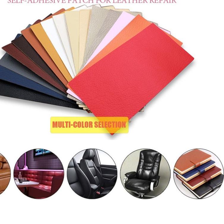 ♠ Stiker Kulit Sofa Tambal Sofa Robek Kulit Kulit Jok Kursi Perekat Stiker Jok Sofa Stiker Kulit Pen