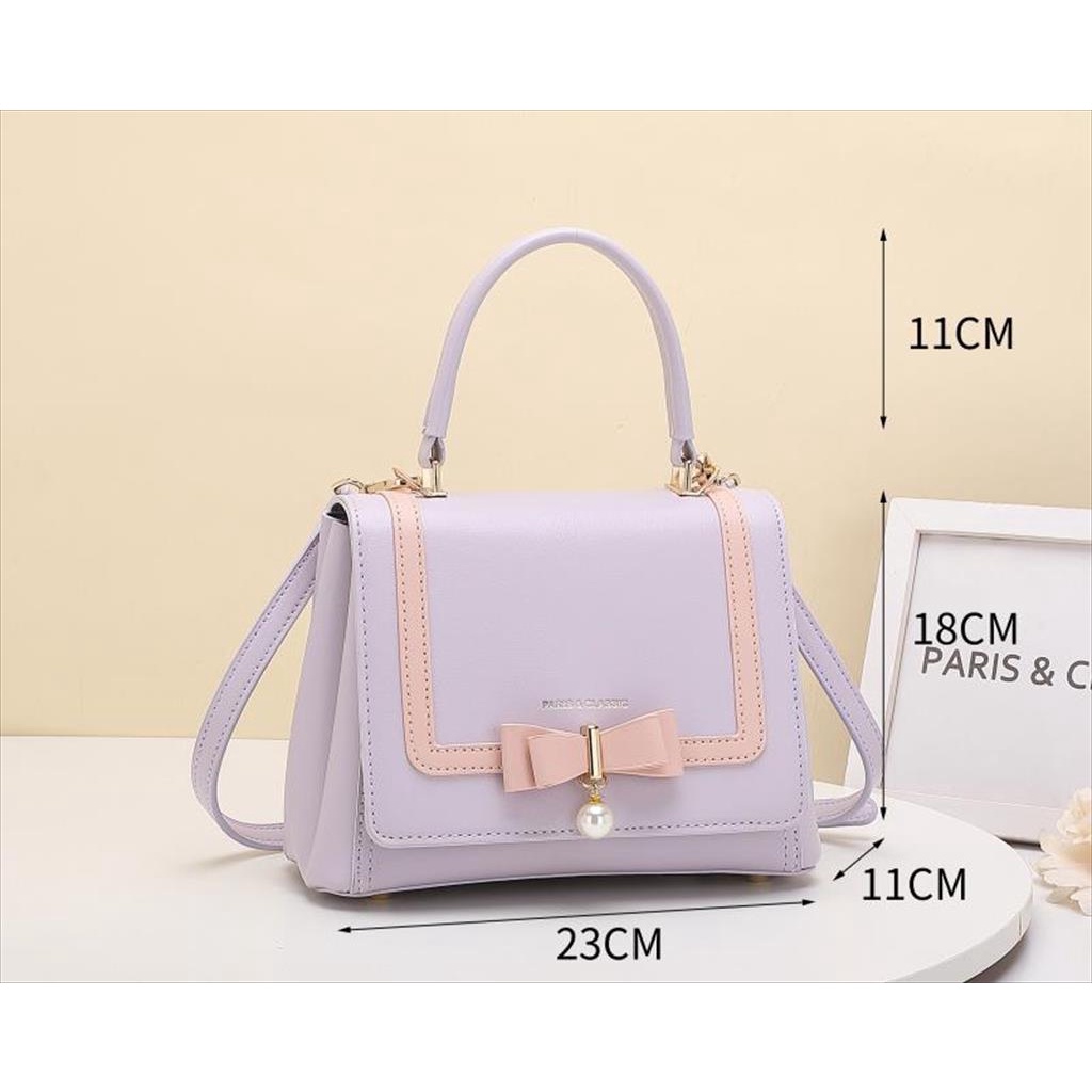 Paris Classic Tas Wanita Fashion Branded Original Import Tas Handbag Selempang Wanita Tas Jinjing Wanita [PC1025]